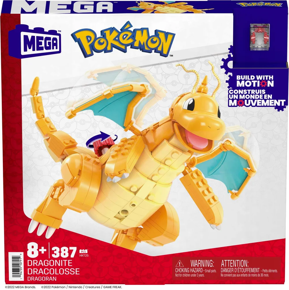 Original packaging for HKT25 Pokémon Dragonite