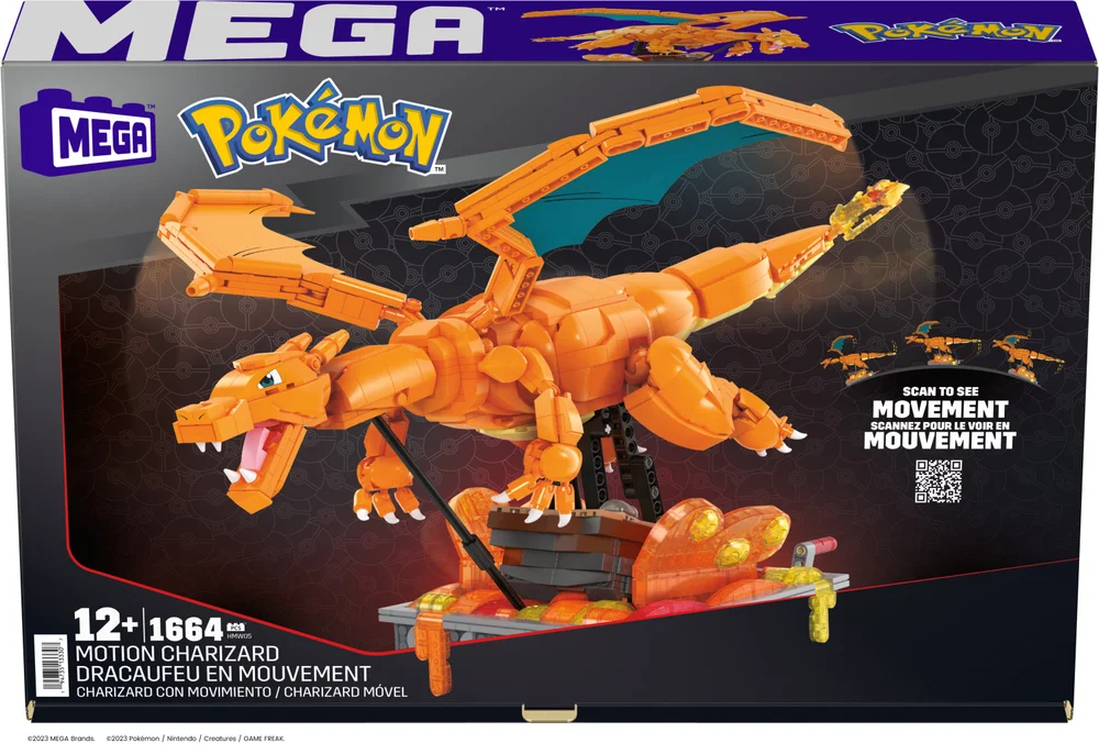 Original packaging for HMW05 Charizard