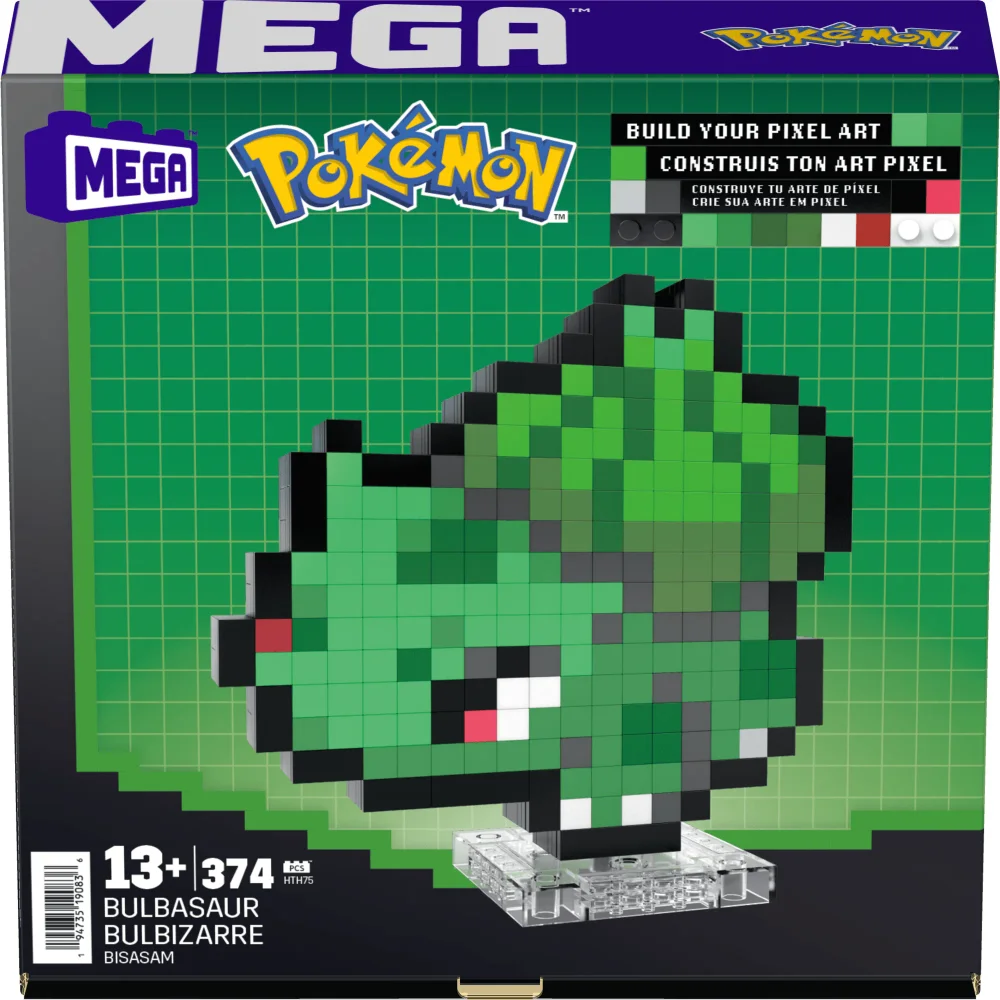 Original packaging for HTH75 Bulbasaur