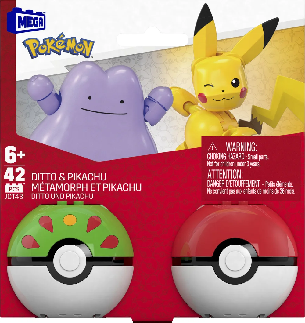 Original packaging for JCT43 PIKACHU AND DITTO