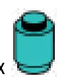 Brick 1 x 1 round