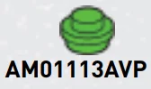 Plate Round 1 x 1 with Solid Stud in Green, Jade (Translucent)