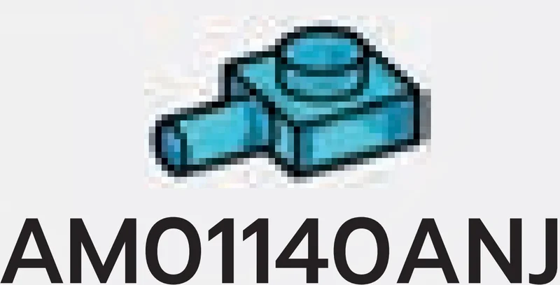 Plate Modified 1 x 1 with horizontal peg