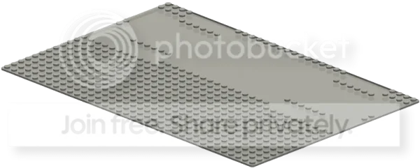 Baseplate 24 x 36 in Gray, Dark