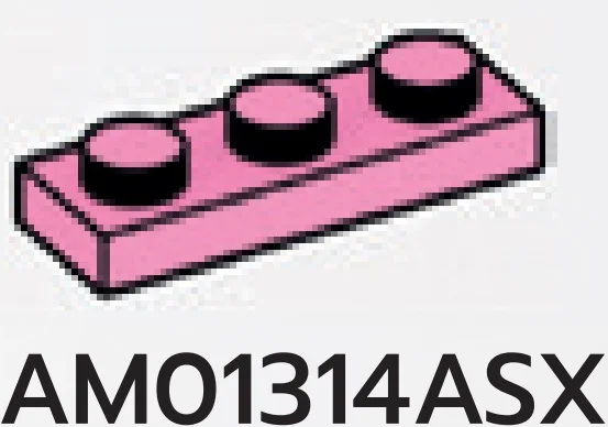 Plate 1 x 3