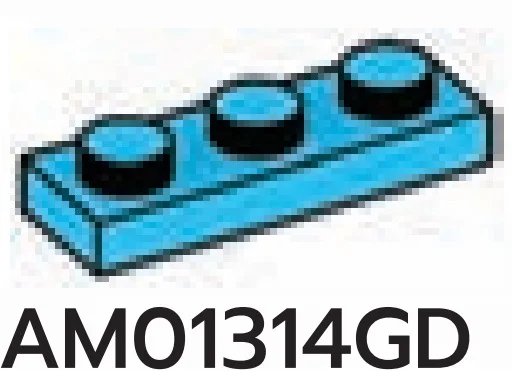 Plate 1 x 3
