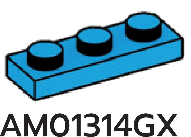 Plate 1 x 3