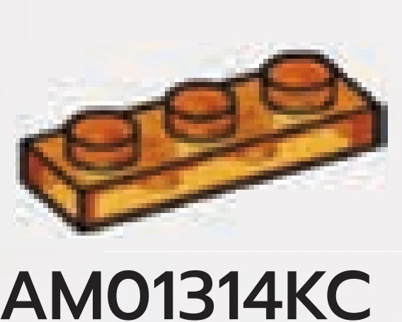 Plate 1 x 3