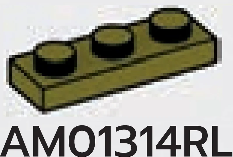 Plate 1 x 3