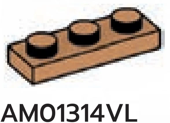 Plate 1 x 3