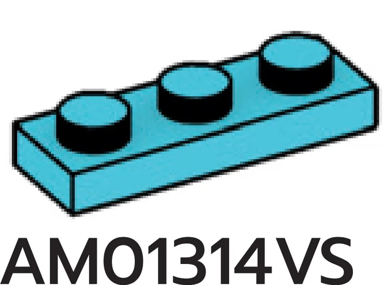 Plate 1 x 3