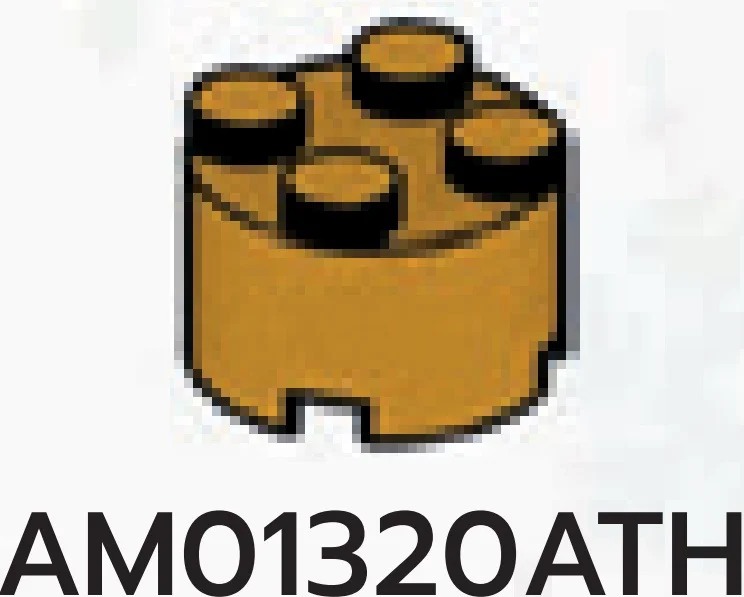 Brick 2 x 2 Round