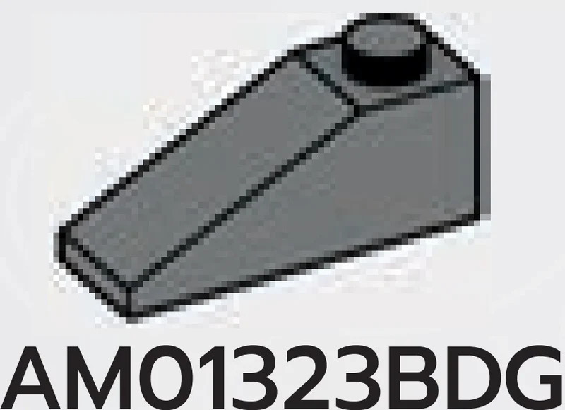 Slope 33 1 x 3 Stud on Top