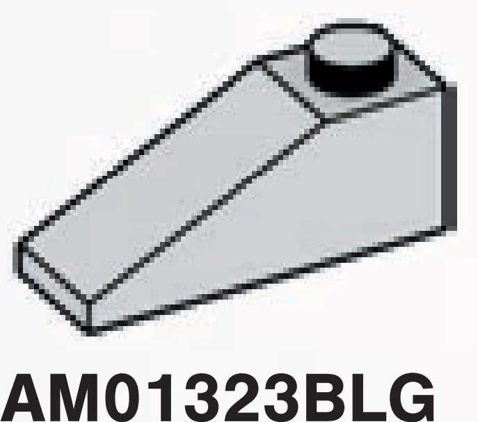 Slope 33 1 x 3 Stud on Top