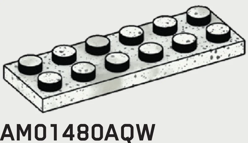 Plate 2 x 6