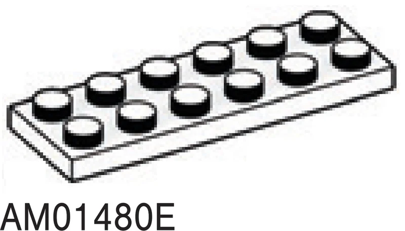 Plate 2 x 6