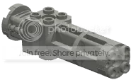 Weapon, Vehicle: GAU-30 cannon in Black (Metallic)