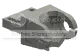 Connector: clip with ball joint, medium in Clear (Translucent)