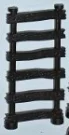 Ladder 4 x 5 x 1 wood rungs in Brown