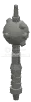 Weapon, Melee: mace, heavy spiked ball in Black