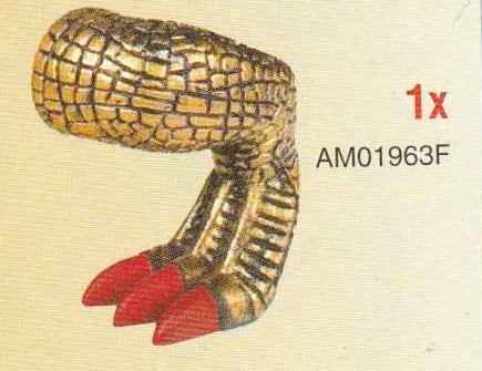 Body part: Dragon, Leg, Left Rear