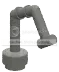 Bar 1 x 3 x 3 angled, mounting strut for AM02050 in Orange