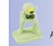 Creature, complete: alien, bipedal with single eye, non-poseable