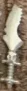 Weapon, Melee: sword with curved, damaged blade and skull ricasso