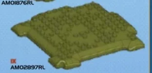 Scenery piece: base 16 x 16