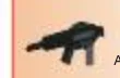Weapon, Firearm: rifle, Steyr AVG, mounting stud on right side