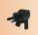 Weapon, Firearm: pistol, Skorpion MP, mounting stud on right side
