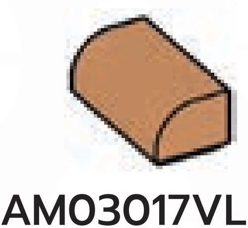 Slope 1 x 2 2/3 wl Half-Curved Top