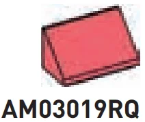 Slope 45 2 x 1 in Pink, Rich