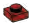 Plate 1 x 1 - Type 03 in Red (Camo)