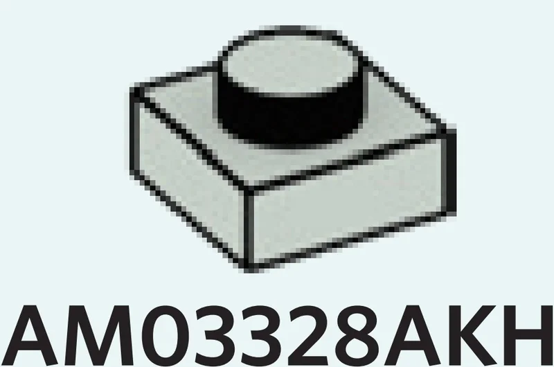 Plate 1 x 1 - Type 03