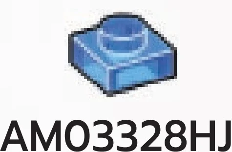 Plate 1 x 1 - Type 03