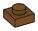Plate 1 x 1 - Type 03 in Brown, Rich