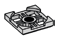 Turntable 2 x 2 base