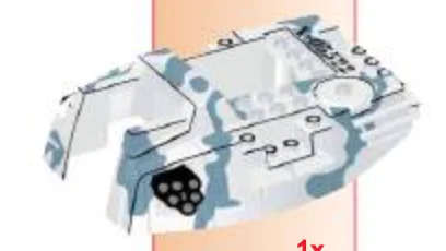 Vehicle body: Command Ops tank, turret top