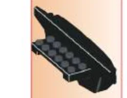 Vehicle body: Command Ops tank, main body, rear armor panel