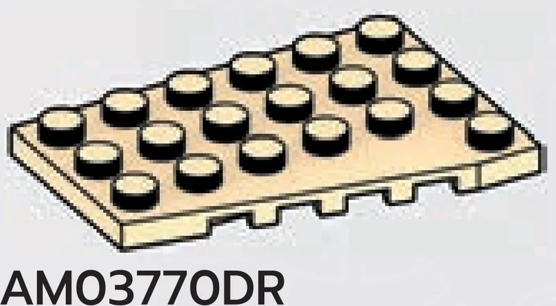 Wedge Plate 4 x 6 - Right