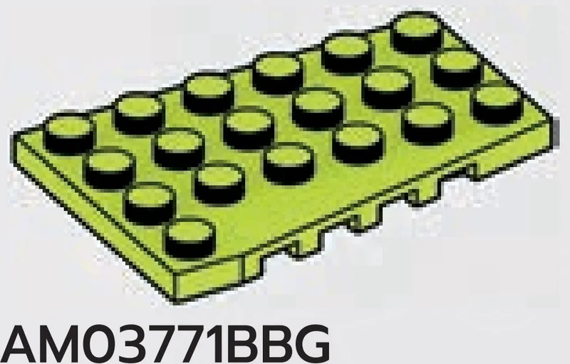 Wedge Plate 4 x 6 - Left