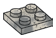Plate 2 x 2 in Gray, Light (Camo)