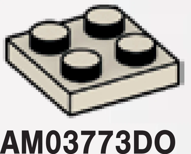 Plate 2 x 2 in Gray