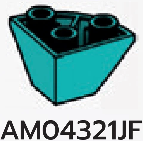 Slope brick 45 2 x 2 corner round inverse