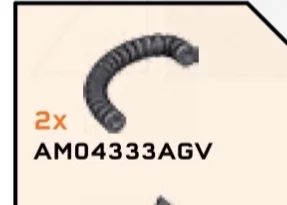 Connector: hose, segmented in Black