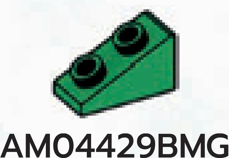 Slope brick 33 1 x 2 with studs on slope