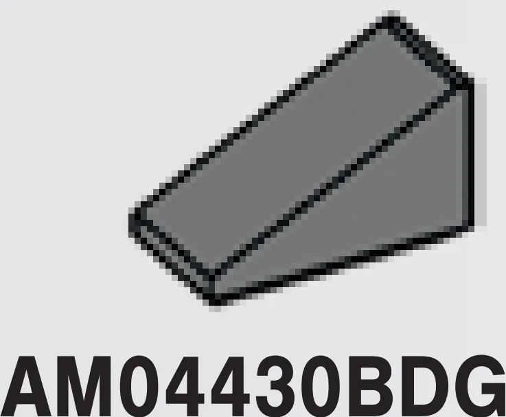Slope brick 33 1 x 2 in Gray, Dark (Flake)