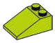 Slope brick 33 2 x 3 in Green, Spring