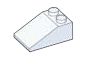 Slope brick 33 2 x 3 in White